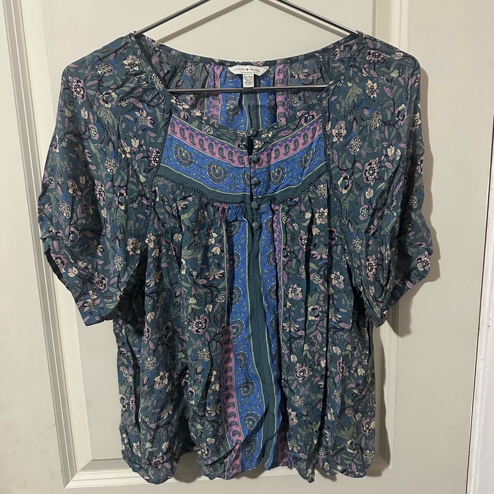 Lucky Brand Short Sleeve Top